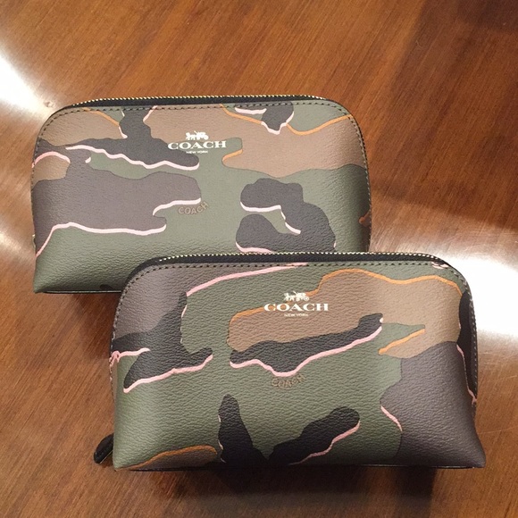 Coach Handbags - Coach cosmetic case camoflauge
